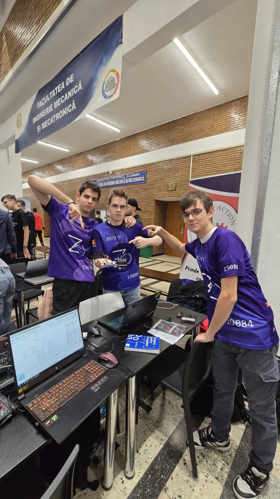 Hackaton la Facultatea de Inginerie Mecanică și Mecatronică
